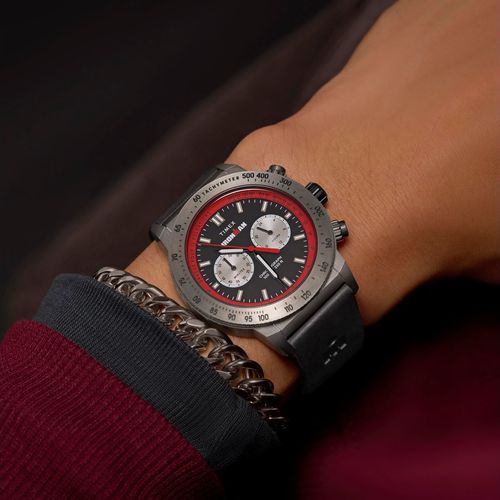 Relógio Cronógrafo Ironman Challenger Silicone Cinza