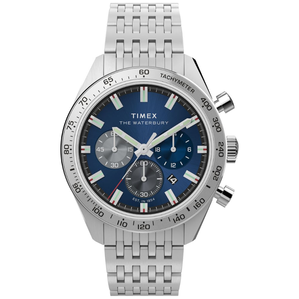 Relógio Masculino Easy Reader Expansiva Prata | Timex