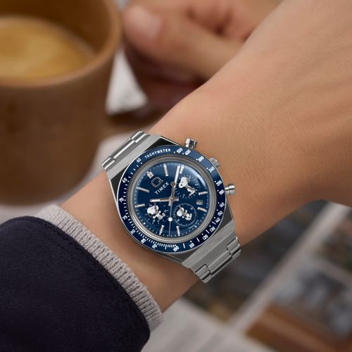 Relógio Masculino Q Timex Peanuts Chronograph TW2Y45300